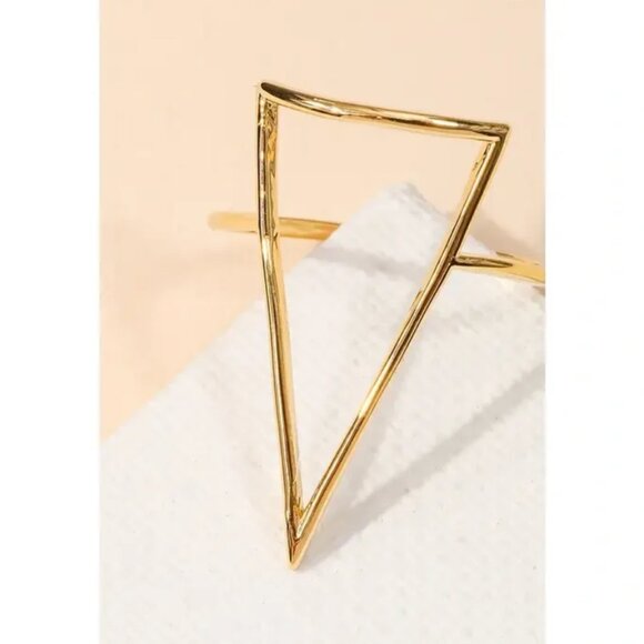 ($7) Triangular Thoughts Ring - Picture 2 of 2